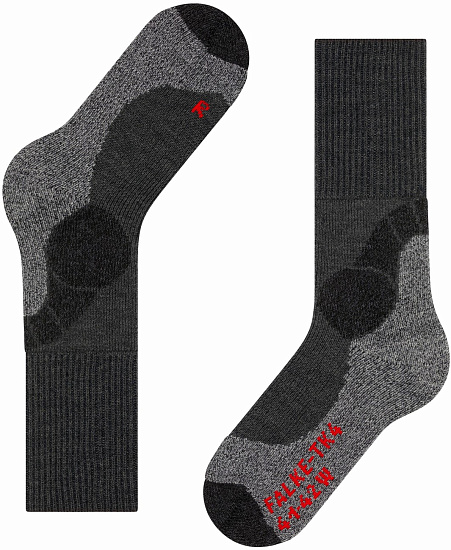 Носки мужские Falke TK4 Expedition Asphalt mel. - Фото 6 большая