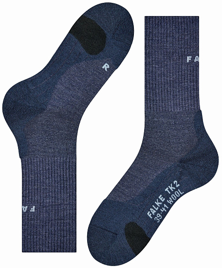 Носки мужские Falke TK2 Wool Jeans - Фото 6 большая