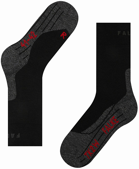 Носки мужские Falke TK2 Sensitive Черный - Фото 6 большая