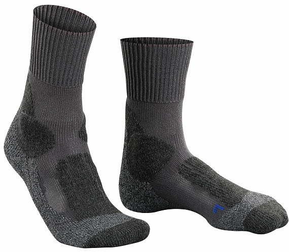 Носки мужские Falke TK1 Adventure Cool Asphalt mel. - Фото 3 большая