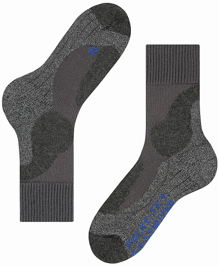 Носки мужские Falke TK1 Adventure Cool Asphalt mel. - Фото 6 большая
