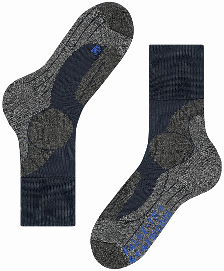 Носки мужские Falke TK1 Adventure Cool Marine - Фото 6 большая
