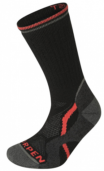Носки женские Lorpen T2 Midweight Hiker Eco Black - Фото 1 большая