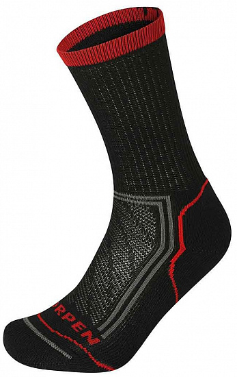 Носки Lorpen Trekking Thermic Eco Black - Фото 1 большая