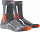 Носки детские X-Socks Trek X Cotton Stone Grey Melange/X-Orange - Фото 1 малая