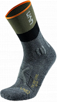 Носки мужские UYN Trekking One Cool Anthracite/Green