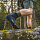 Носки мужские UYN Trekking One Cool Anthracite/Grey - Фото 3 малая