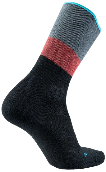 Носки женские UYN Trekking One Cool Black/Grey - Фото 3 большая