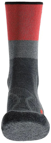 Носки женские UYN Trekking One Cool Anthracite/Red - Фото 2 большая