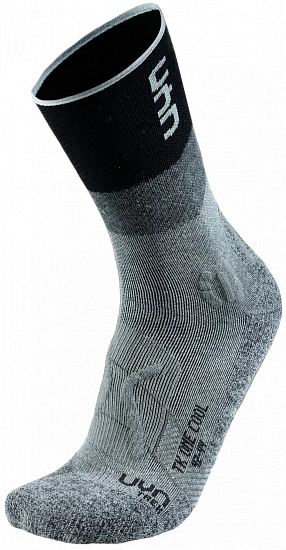 Носки женские UYN Trekking One Cool Grey/Black - Фото 1 большая