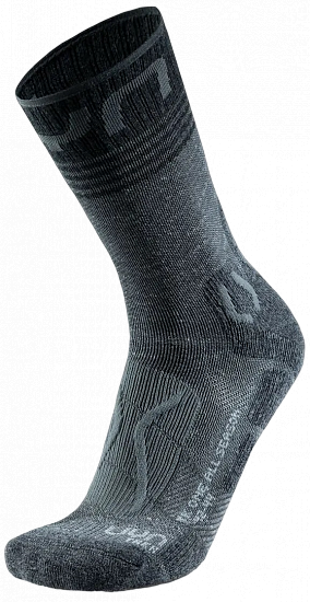 Носки мужские UYN Trekking One All Season Mid Anthracite/Grey - Фото 1 большая