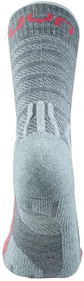 Носки женские UYN Trekking Five Merino Grey/Pink - Фото 3 большая