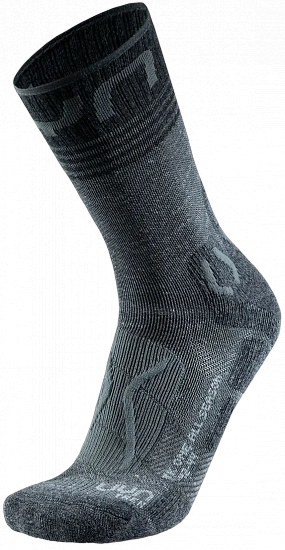 Носки женские UYN Trekking One All Season Mid Anthracite/Grey - Фото 1 большая