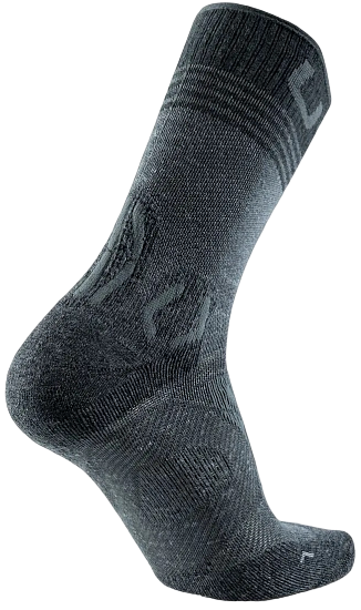 Носки женские UYN Trekking One All Season Mid Anthracite/Grey - Фото 3 большая
