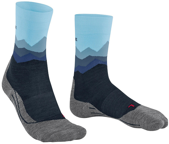 Носки мужские Falke TK2 Crest Navy - Фото 4 большая