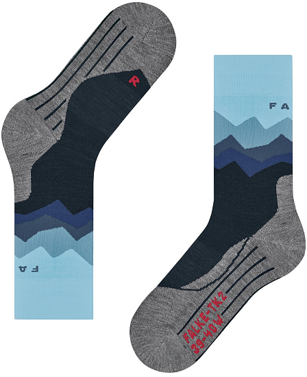 Носки мужские Falke TK2 Crest Navy - Фото 7 большая