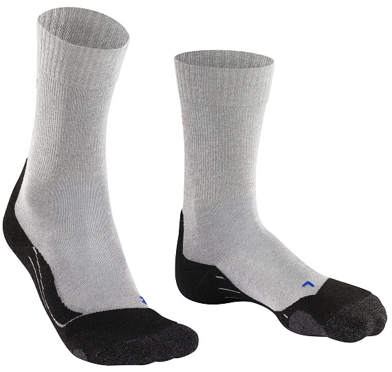 Носки мужские Falke TK2 Explore Cool Light grey - Фото 4 большая