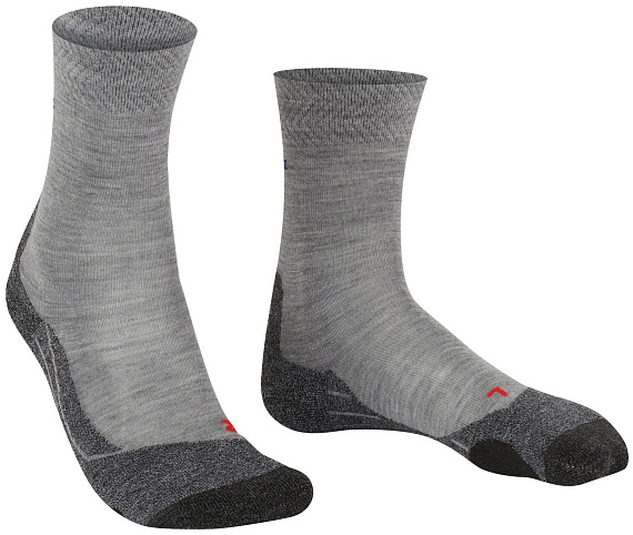 Носки мужские Falke TK2 Melange M.Grey mel - Фото 4 большая