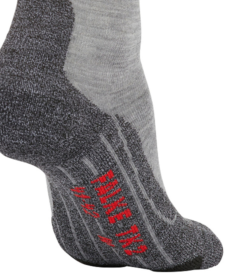 Носки мужские Falke TK2 Melange M.Grey mel - Фото 6 большая