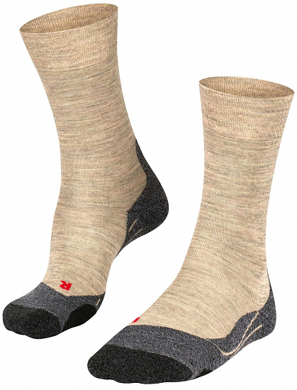 Носки мужские Falke TK2 Melange Khaki - Фото 1 большая