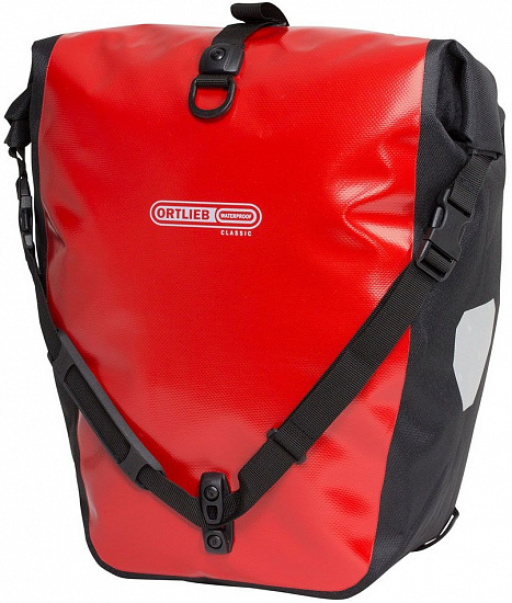Велосумка Ortlieb Back-Roller Classic 20х2 Red/Black - Фото 2 большая