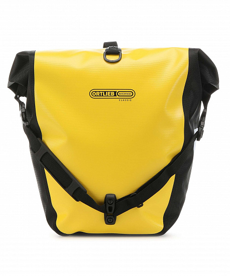Велосумка Ortlieb Back-Roller Classic 20х2 Yellow/Black - Фото 2 большая