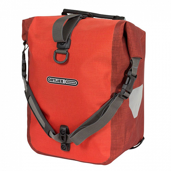 Велосумка Ortlieb Sport-Roller Plus 12,5х2 Signal Red/Dark Chili - Фото 2 большая