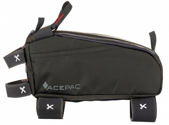 Велосипедная сумка Acepac Fuel Bag M Grey - Фото 1 большая