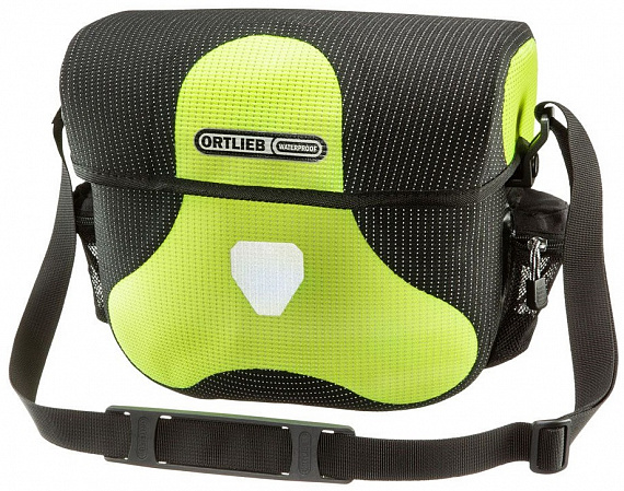 Сумка Ortlieb Ultimate Six 7 High Visibility Neon Yellow/ Black Reflective - Фото 1 большая