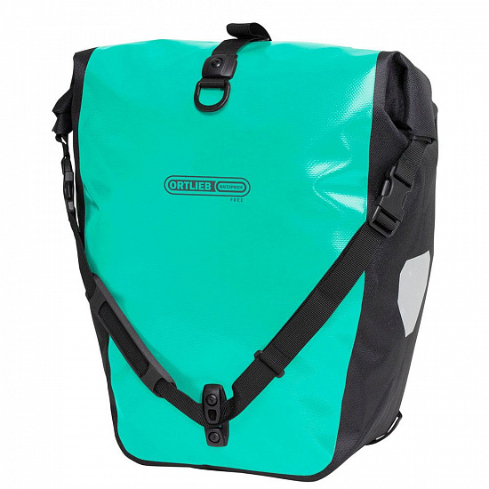 Велосумка Ortlieb Back-Roller Free 20х2 Lagoon/Black - Фото 5 большая