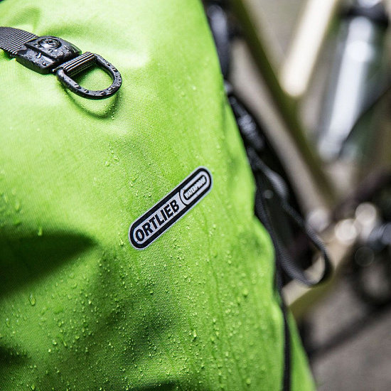 Велосумка Ortlieb Back-Roller Plus 20х2 Lime/Moss Green - Фото 6 большая