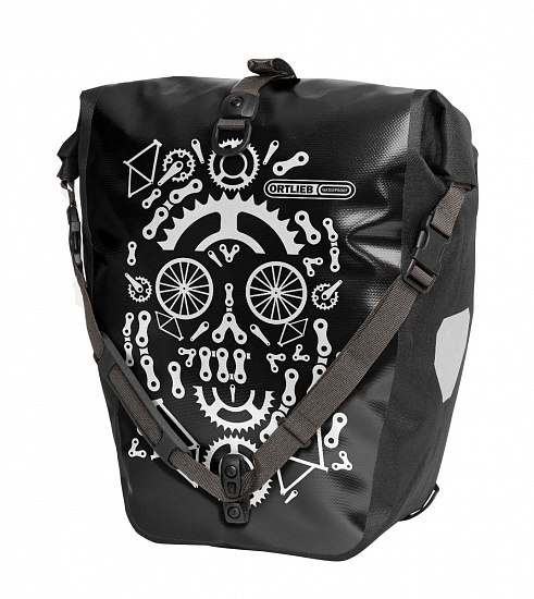 Велосумка Ortlieb Back-Roller Design Dia De La Rueda Black/White - Фото 1 большая