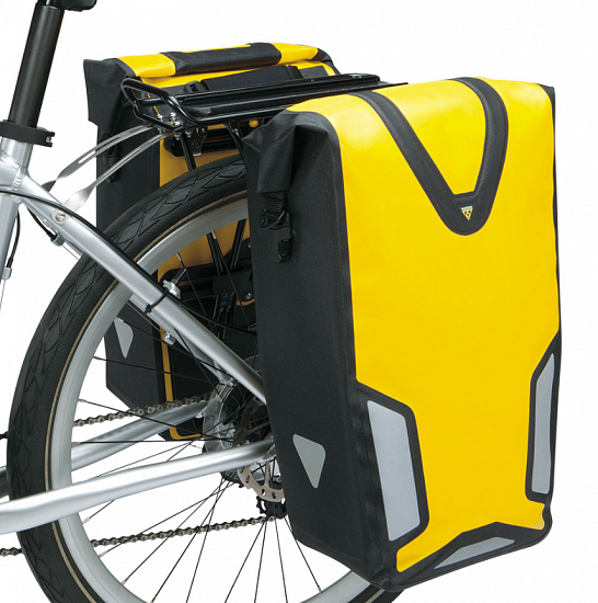 Сумка на багажник Topeak Pannier Drybag Dx Yellow - Фото 2 большая