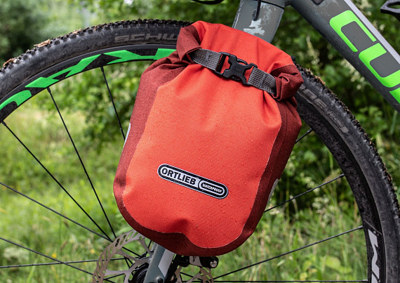 Сумка Ortlieb Fork-Pack Plus 4,1 Signal Red/Dark Chili - Фото 6 большая