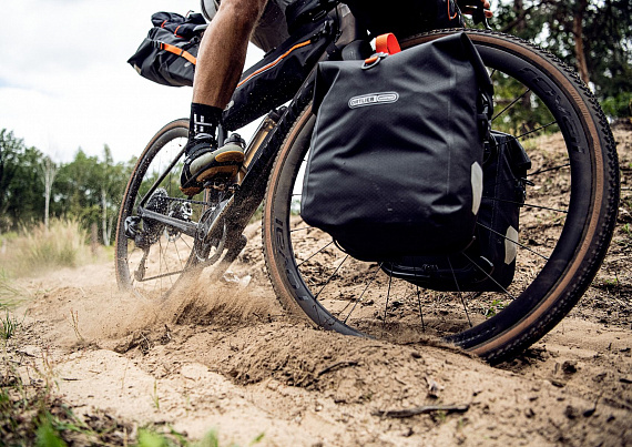 Велосумка Ortlieb Gravel 25 Black Matt - Фото 5 большая