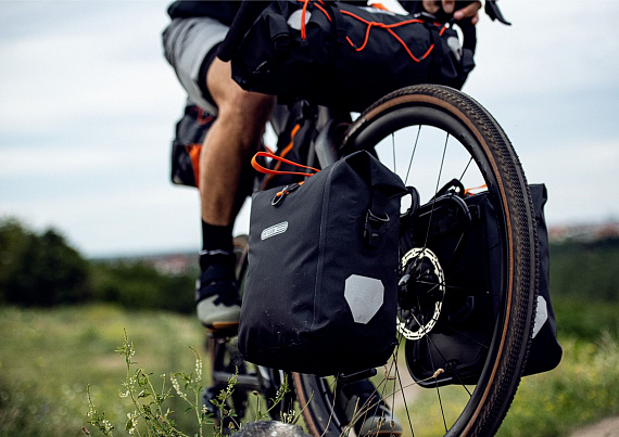Велосумка Ortlieb Gravel 25 Black Matt - Фото 6 большая