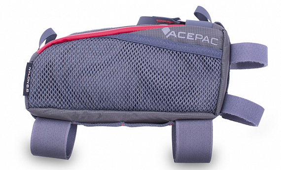 Велосипедная сумка Acepac Fuel Bag M 0.8 л Grey - Фото 1 большая