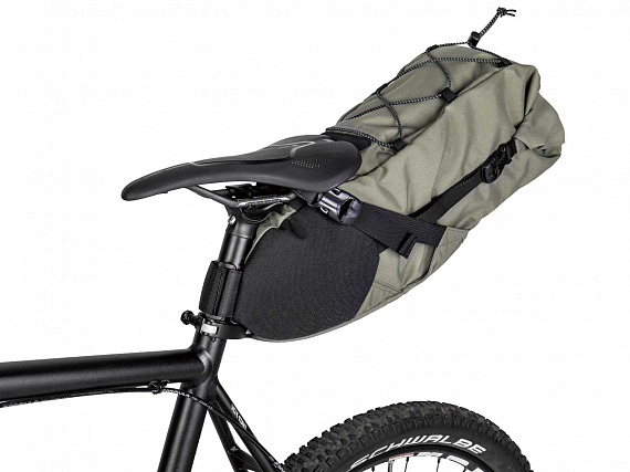 Велосипедная сумка Topeak BackLoader 10 Green - Фото 3 большая