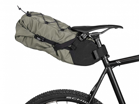 Велосипедная сумка Topeak BackLoader 10 Green - Фото 4 большая