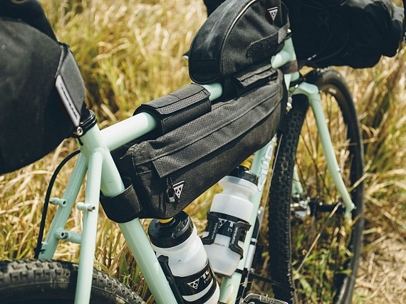 Велосипедная сумка Topeak MidLoader 6.0 Black - Фото 2 большая