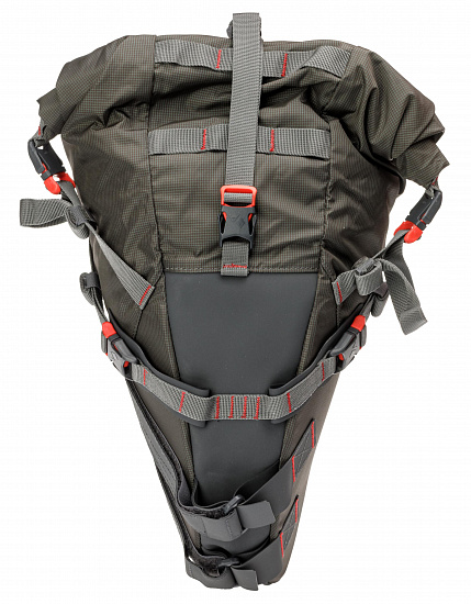 Велосипедная сумка Acepac Saddle L 16 Grey - Фото 1 большая