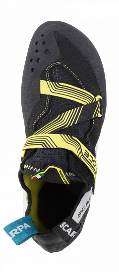 Скальные туфли Scarpa Veloce Black/Yellow - Фото 3 большая