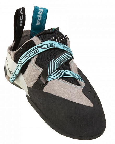 Скальные туфли женские Scarpa Veloce Light Gray/Maldive - Фото 2 большая