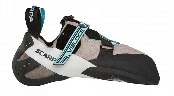 Скальные туфли женские Scarpa Veloce Light Gray/Maldive - Фото 3 большая