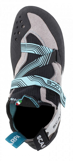 Скальные туфли женские Scarpa Veloce Light Gray/Maldive - Фото 4 большая