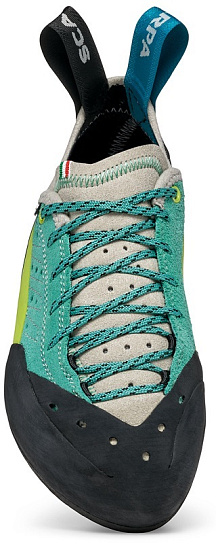 Скальные туфли женские Scarpa Maestro Green Blue - Фото 4 большая