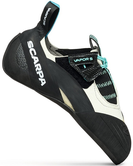 Скальные туфли женские Scarpa Vapor S Dust Gray/Aqua - Фото 2 большая