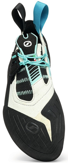 Скальные туфли женские Scarpa Vapor S Dust Gray/Aqua - Фото 3 большая
