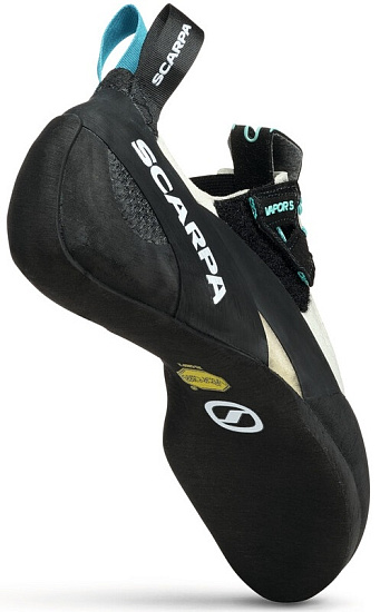 Скальные туфли женские Scarpa Vapor S Dust Gray/Aqua - Фото 4 большая