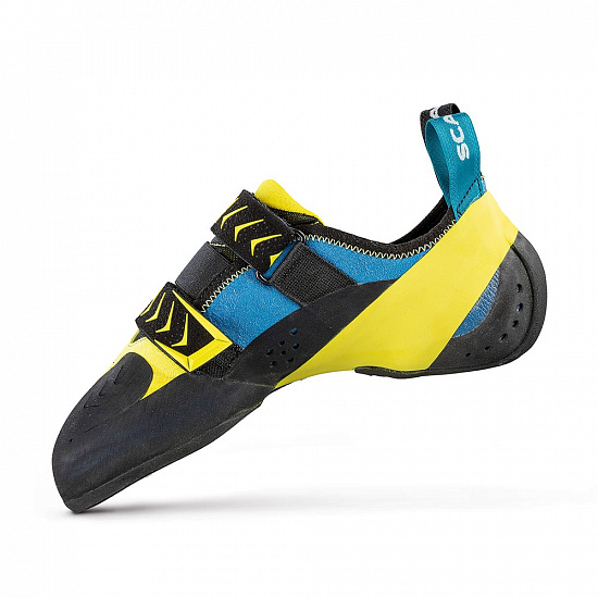 Скальные туфли Scarpa Vapor V Ocean/Yellow - Фото 2 большая